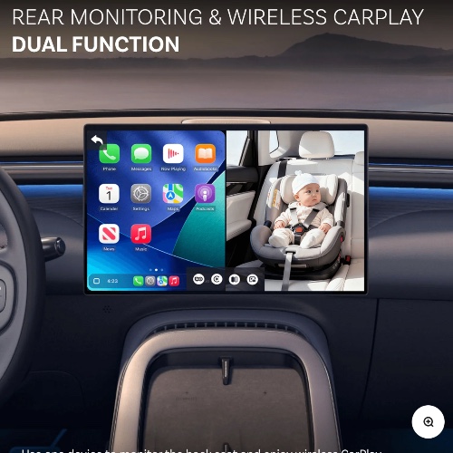 Ottocast Cabin Care Car Camera + Wireless CarPlay Adapter